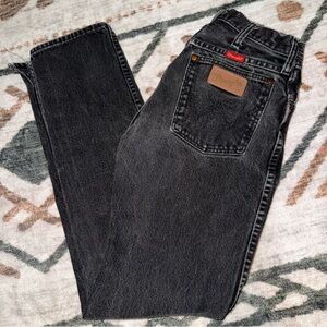 Vintage Wrangler Dark Gray Denim Jeans